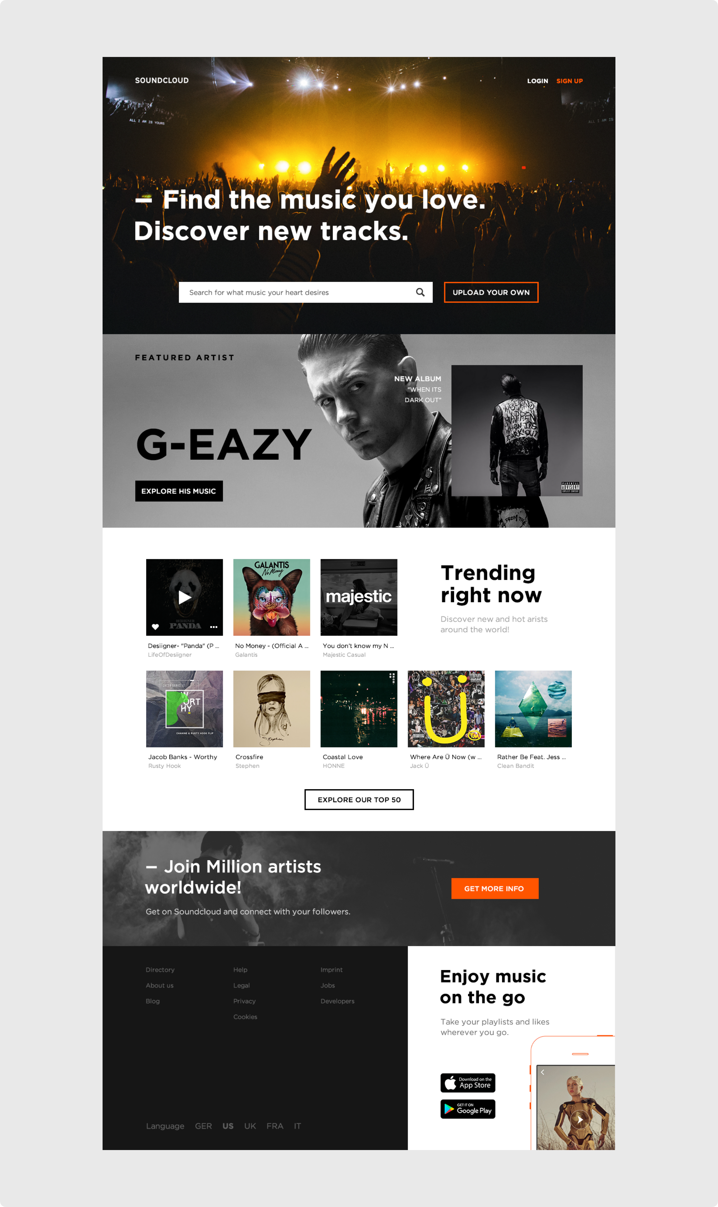 Y-3 Homepage